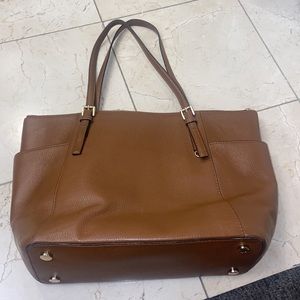 Michael Kors Brown Leather Tote